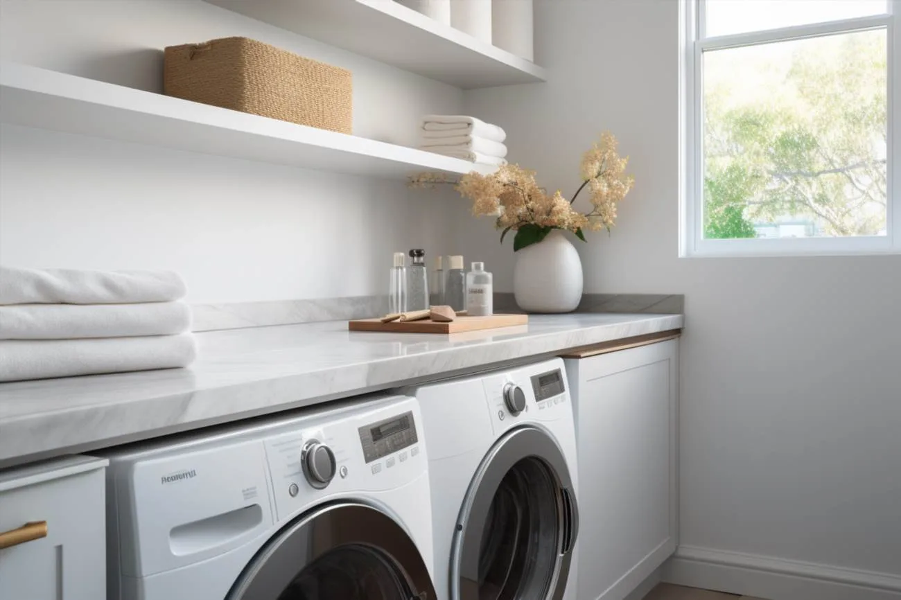 Mașina de spălat slim cu uscător: eficiență și confort într-un singur dispozitiv