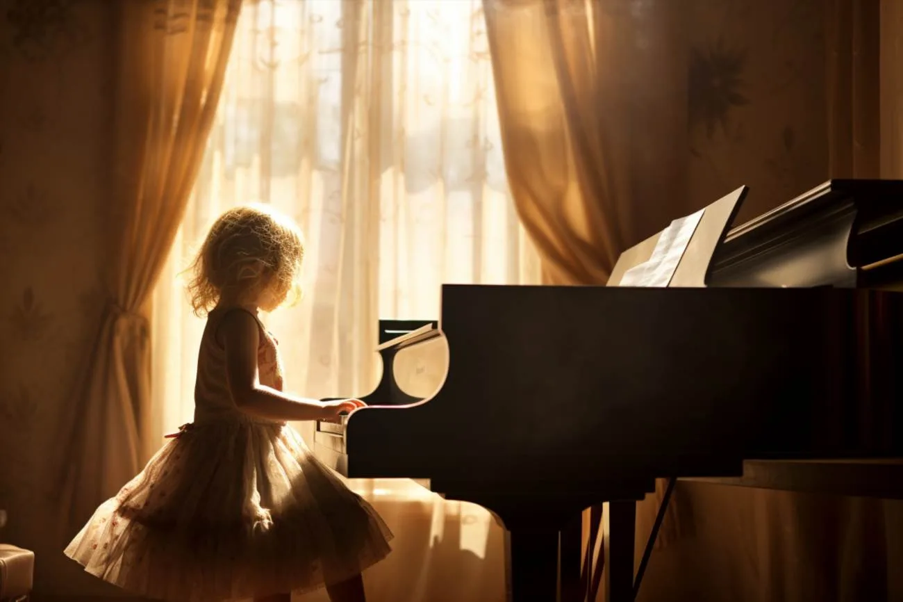 Pianina pentru copii: o introducere în lumea muzicală