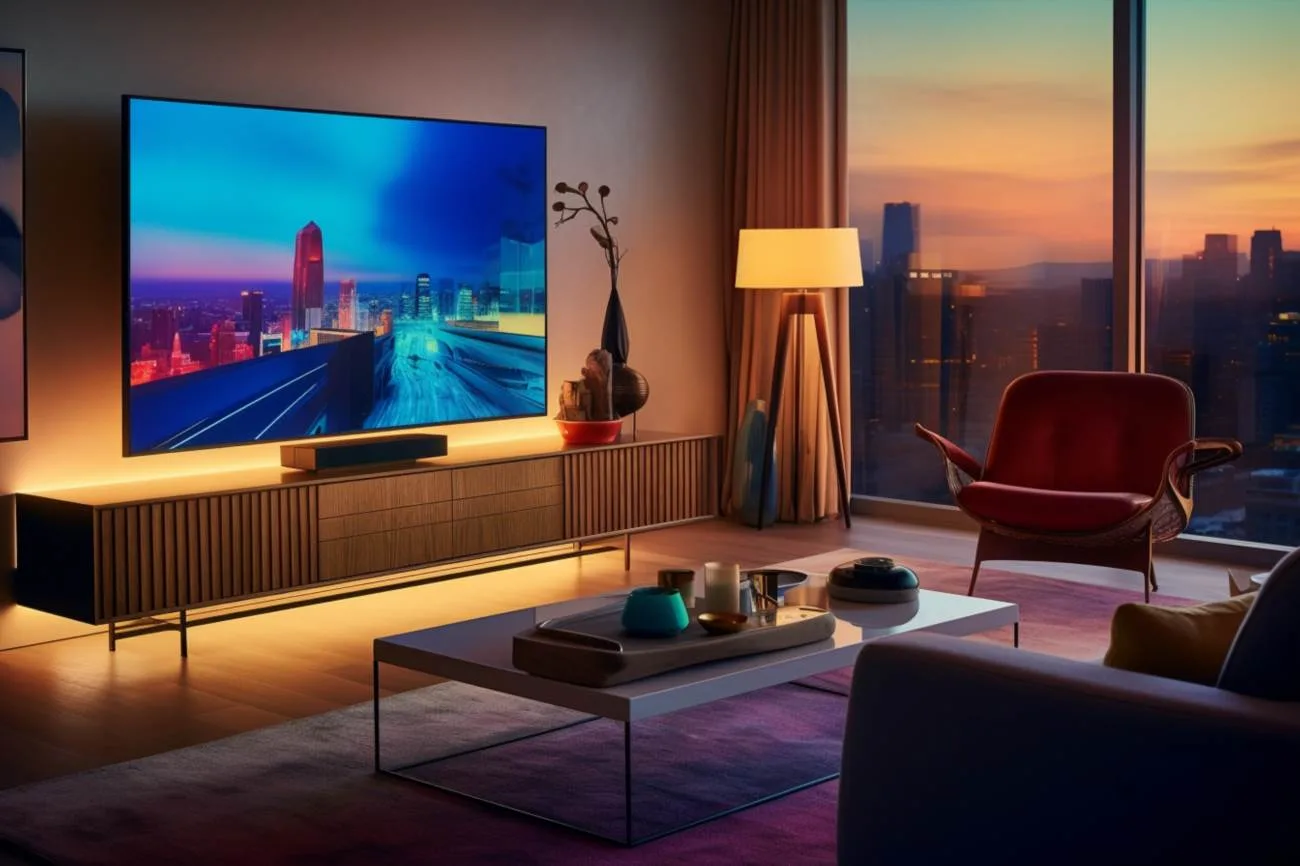 Televizor philips 80 cm: o experiență cinematografică în confortul casei tale